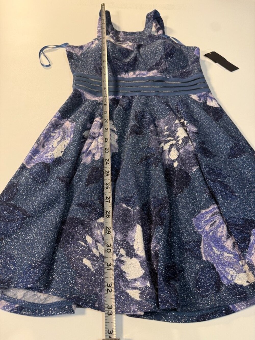 Macy's "City Studio" juniors sparkly dress - Picture 10 of 11